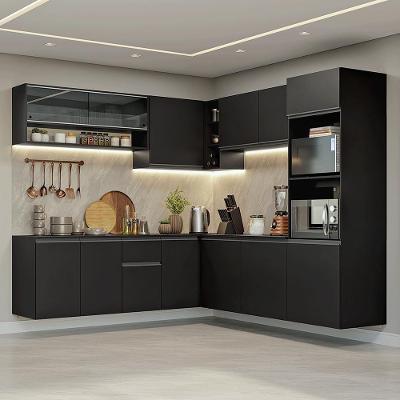 Cozinha Completa De Canto Suspenso 445cm Nice