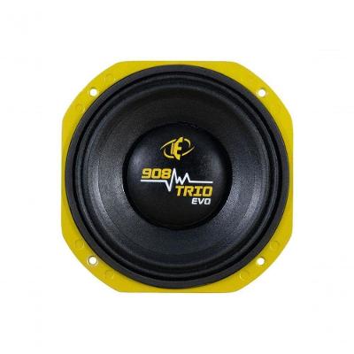 Alto Falante para Som Automotivo E908 Trio Evo 8R 450W Compatível com Diversos Veículos Eros