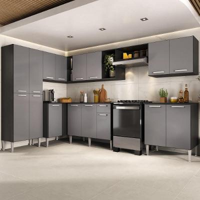 Cozinha Modulada Completa De Canto 432,5cm Pequim