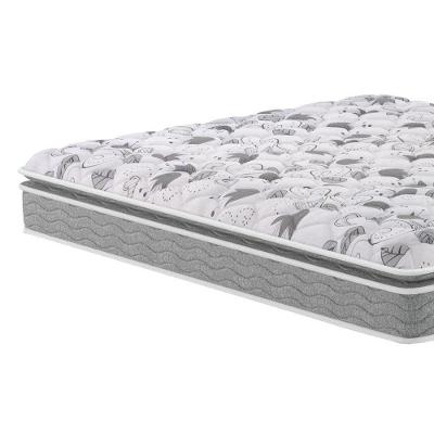 Cama Box Casal: Colchão Ortopédico Probel D45/EP Guarda Costas Próextreme Plus + Base CRC Suede Gray(138x188)