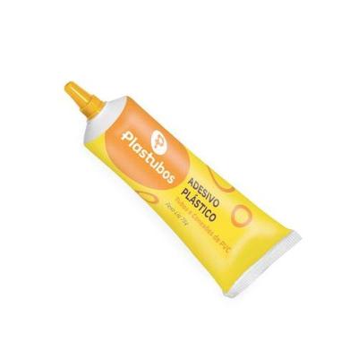 Cola para PVC Cola Pvc 75G para Tubos e Conexões Ideal para Reparos Incolor Plastubos