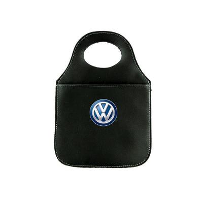 Lixeira Automotiva Universal para Carro em Couro Sintético Compatível com Diversos Modelos OEM
