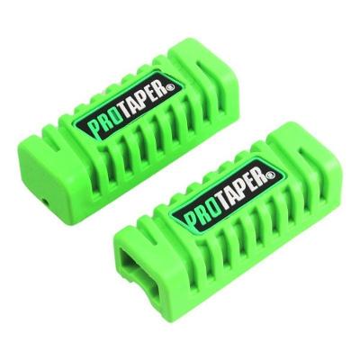 Pedaleira Traseira de Borracha para Moto Verde JD101 Universal para CG 160 Titan Fan Start CB 250F
