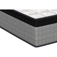 Cama Box Casal: Colchão Molas Ensacadas Orthoflex MasterPocket Titan + Base CRC Suede Black(138x188)