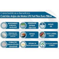 Cama Box Casal: Colchão Molas Ensacadas Anjos MasterPocket Fort Flex + Base CRC Suede Gray(138x188) - 2