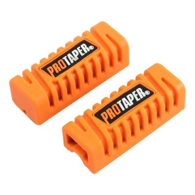 Pedaleira Traseira para Moto JD101 Compatível com CG 160 Titan Fan Start e CB 250F Laranja