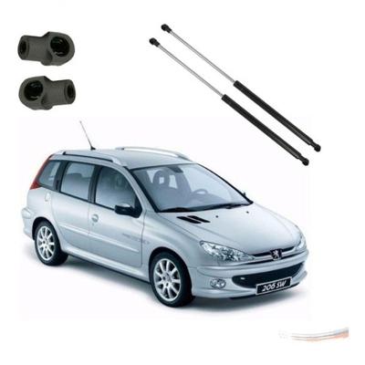 Par Amortecedores do Vidro do porta-malas F103 para Peugeot 206 SW 2005 a 2009 Amortex