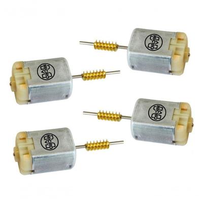 Kit Micro Motor de Trava Elétrica para 4 Fechaduras Gol Voyage G5 G6 Fox Saveiro Spacefox Universal