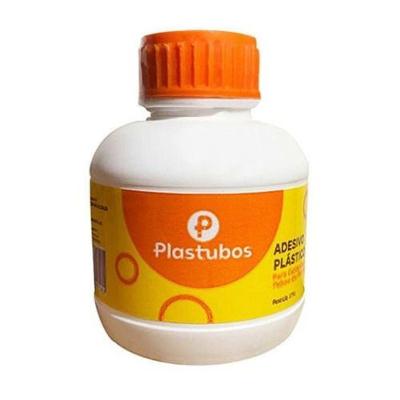 Cola para PVC Cola PVC 175G com Pincel para Tubos e Conexões Soldagem a Frio Incolor Plastubos