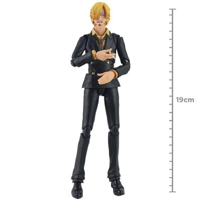 Action Figure Variable Action Heroes Re.: 833953 de One Piece Sanji com Seis Placas Faciais