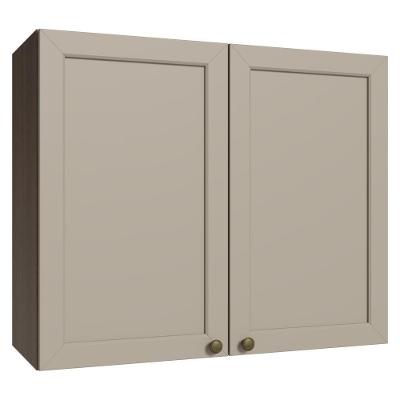 Armário Aéreo 80 Cm 2 Portas Rustic-crema Vik Madesa Rustic-crema