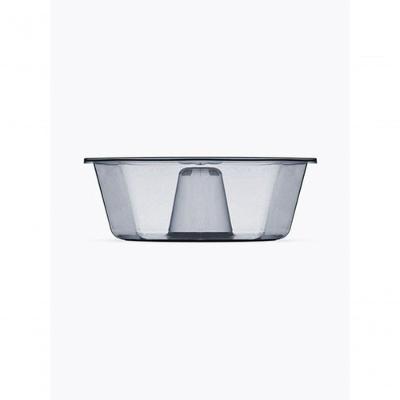 Forma Mini Pudim Forno Microondas 120ML Descartável com Tampinha Transparente Higipack