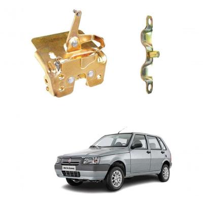 Kit Fechadura e Batente do Porta-malas Traseiro F103 para Fiat Uno G1 1995 a 2004 Universal