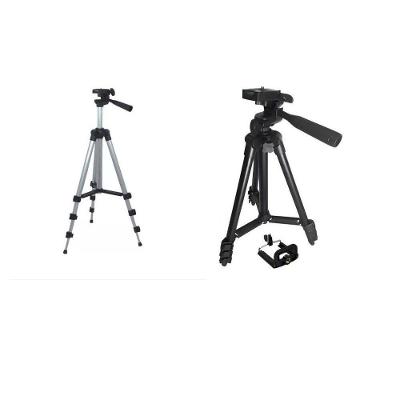 Tripé para Câmeras e Celulares OEM Tripod 3110 Altura Ajustável Até 1 e 02 m com Nível de Bolha