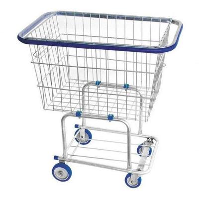 Carrinho de Compras para Condomínio Kit 2 140L em Aço Carbono SAE 1020 Galvanizado Higipack