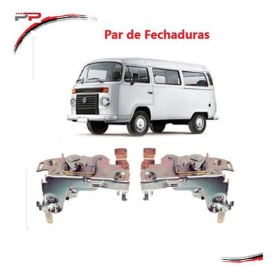 Fechadura Dianteira para Kombi Clipper 1975 a 2013 Worker Delivery Titan Par Universal
