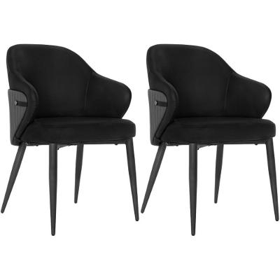 Kit 2 Cadeiras De Jantar Estofada Milano Design Italiano
