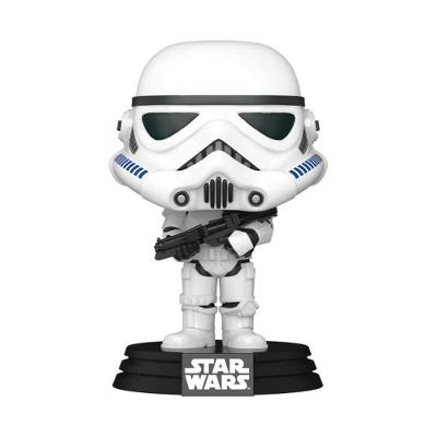 Boneco Colecionável Stormtrooper de Vinil com Cabeça Oscilante de Star Wars Episódio IV Funko Pop!