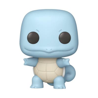 Boneco Colecionável Squirtle (Soft Color) em Vinil com 7CM Azul Funko Pop!