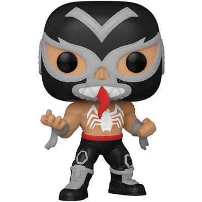 Boneco Colecionável Pop! Marvel Lucha - Venom El Venenoide #707 com Pose Dinâmica e Expressão Feroz