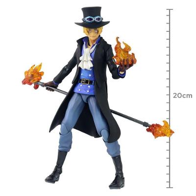 Action Figure Variable Action Heroes - Sabo - Ref.: 834240 Articulada com Peças de Efeito de Chama