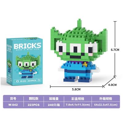 Blocos de Construção 2601 de Plástico Compatíveis com Estatuetas de Desenhos Animados OEM