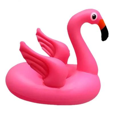 Boia Infantil com Assento Flamingo Inflável com Abertura para as Pernas Rosa Premium Colchões
