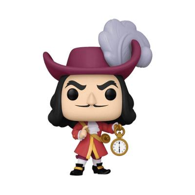 Boneco Colecionável Pop Disney Peter Pan - Capitão Gancho #1348 com Detalhes Realistas Multicolorido