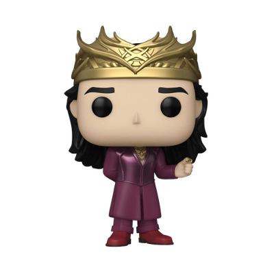 Boneco Colecionável Pop Capitã Marvel Príncipe Yan 1254 com Design Detalhado e Cores Vibrantes Funko