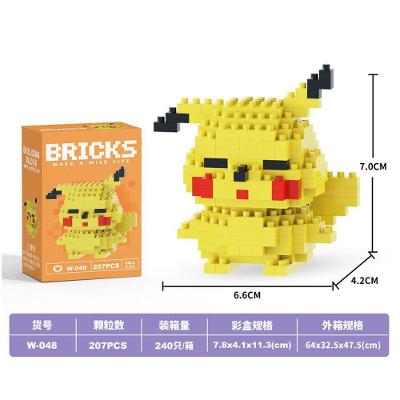 Blocos de Construção 2601 Compatíveis com Estatuetas de Desenhos Animados em Micropartículas Lele