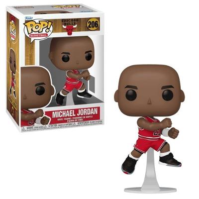 Boneco Colecionável Michael Jordan ('89) The Shot em Vinil NBA Bulls Vermelho Funko Pop!
