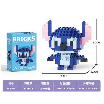 Blocos de Construção 2601 para Estatuetas de Desenhos Animados com Instruções Lele BROTHER-Lele