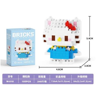 Blocos de Construção 2601 de Plástico para Estatuetas de Desenhos Animados DIY OEM