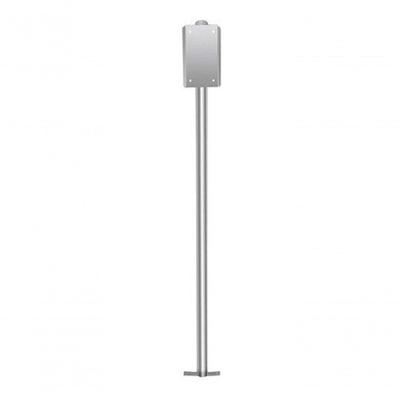 Poste para Cesto em Aço Carbono 1020 Galvanizado para Lixo Telado Coleta Seletiva