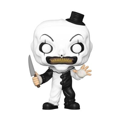 Boneco Colecionável Terrifier o Palhaço Art em PVC Detalhado para Fãs de Terror Funko Pop!