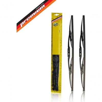 Par de Palhetas Metálicas Convencionais Dianteiras F103 26-16 POL Peugeot 207 SW Micro Uny