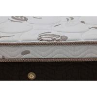 Cama Box Queen: Colchão Molas Ortobom Superpocket Sleep King Látex + Base Crc Courano White(158X198) - 3