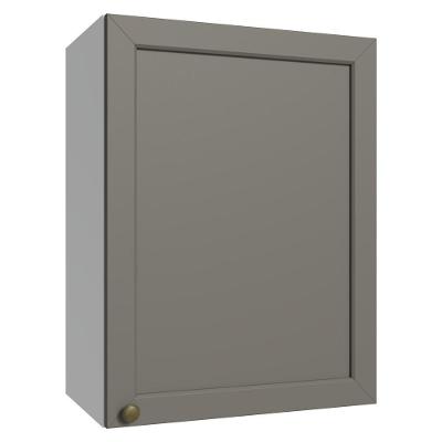 Armário Aéreo 50cm 1 Porta Branco/cinza Vik Madesa Branco/cinza
