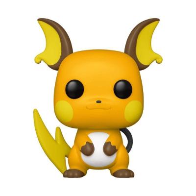 Boneco Colecionável Pokemon Raichu com Detalhes Minuciosos e Textura Realista Funko Pop!