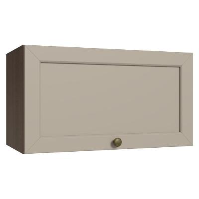 Armário Aéreo 60 Cm 1 Porta Basculante Rustic-crema Vik Madesa Rustic-crema
