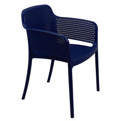 Cadeira Tramontina Gabriela Eco Em Polipropileno Oceano +clean Azul Yale