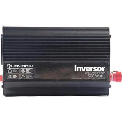 Inversor Automotivo para Veículos Modelo MSW1103 300W 12V para 110V Onda Modificada Hayonik
