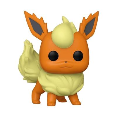 Boneco Colecionável Flareon Pokémon em Vinil 10CM para Fãs e Colecionadores Funko Pop!