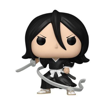 Boneco Colecionável Bleach Rukia com Pintura Vibrante e Acessórios da Personagem Rukia Kuchiki Funko