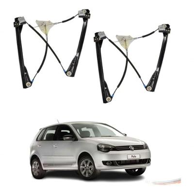 Par Máquina de Vidro Elétrico Dianteira sem Motor Polo Após 02 [F103] Volkswagen Polo 2002 a 2014