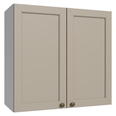 Armário Aéreo 70 Cm 2 Portas Branco-crema Vik Madesa Branco-crema