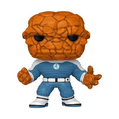 Boneco Colecionável Marvel Quarteto Fantástico - o Coisa em Vinil com Cabeça Oscilante Funko Pop!