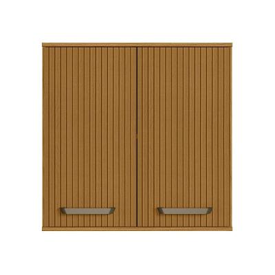 Armário Duplo 80cm 2 Portas Criare - Ssx Multicoisas Freijo-ripado