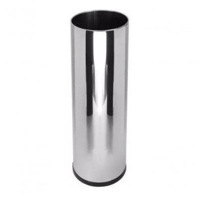 Porta guarda-chuva Inox 24x70 Comercio Condomínio com Bandeja Coletora de Água Inox Higipack