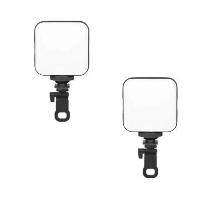 Luz de Vídeo LED Portátil OEM Luz Portatil para Câmera de Celular 5W 10 Níveis Branco